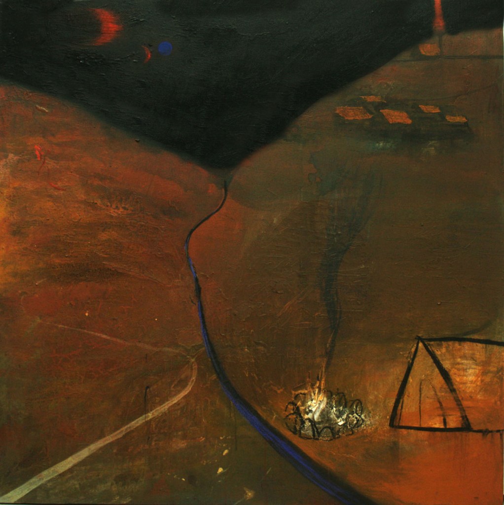 Paisajes menguantes — obra de la serie, 2017